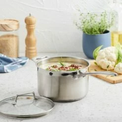 Baccarat IconiX 20cm Saucepan With Lid -Gourmet Sales Shop 1021236 biconixs panwlid20x12cm 01