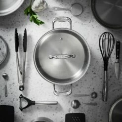 Baccarat IconiX 24cm Casserole With Lid -Gourmet Sales Shop 1021239 bciconixcasswlid24x11 5cm 1332