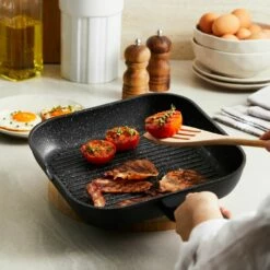 Baccarat Granite 28cm Grill Pan -Gourmet Sales Shop 1022144 bcgranitegrill28 0437