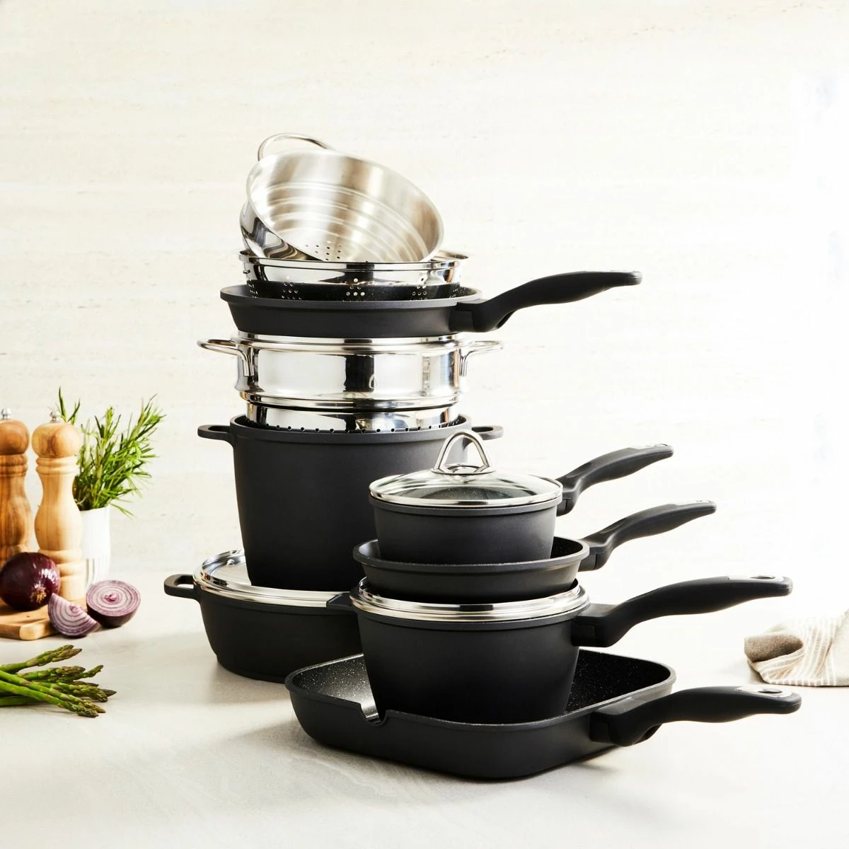 Baccarat Granite 10 Piece Cookware Set 7 Baccarat Granite 10 Piece Cookware Set - Image 5