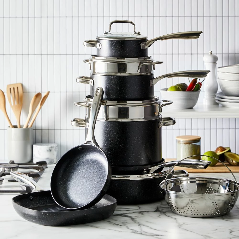 Baccarat Ultimo 10 Piece Non Stick Cookware Set 4 Baccarat Ultimo 10 Piece Non Stick Cookware Set - Image 2