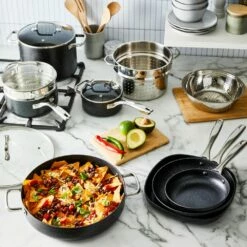 Baccarat Ultimo 10 Piece Non Stick Cookware Set 12 Baccarat Ultimo 10 Piece Non Stick Cookware Set -Gourmet Sales Shop 1034202 bcultimocookset10pc0079 1000x1000