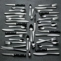 Baccarat Sabre Fussen 40 Piece German Stainless Steel Cutlery Set -Gourmet Sales Shop 1036397 bc sabre fussen 40pc 02