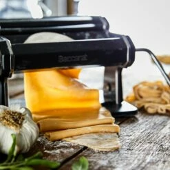 Baccarat Gourmet 180mm Pasta Machine Black -Gourmet Sales Shop 1038537 bcblkpastamaker 3 1000x1000