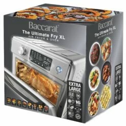 Baccarat The Ultimate Fry XL Air Fryer & Oven -Gourmet Sales Shop 1040758 bc air fryer oven 20l ss packaging