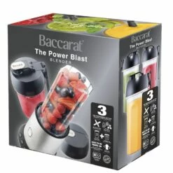 Baccarat The Power Blast Blender Stainless Steel -Gourmet Sales Shop 1040765 bc powerblast to go blender packaging