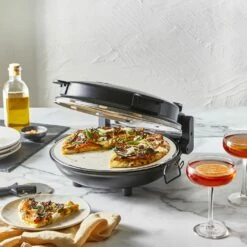 Baccarat The Gourmet Slice Pizza Oven Black 13 Baccarat The Gourmet Slice Pizza Oven Black -Gourmet Sales Shop 1043484 cl prem luxe s2 pressed wine glass h