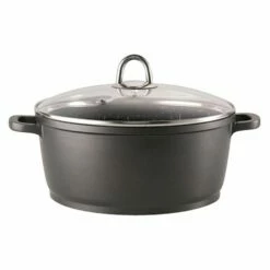 Baccarat Granite 24 X 11cm Casserole With Lid