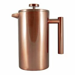 Baccarat Barista Brillante Double Wall Coffee Press 1L Copper -Gourmet Sales Shop PCP 1032563 1