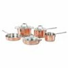 Baccarat Le Connoisseur 5 Piece Stainless Steel Cookware Set Copper -Gourmet Sales Shop PCP 1033665 1