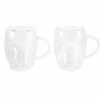 Baccarat Barista Cafe 2 Piece Double Walled Thermal Glass Mugs Set 300ml -Gourmet Sales Shop PCP 1031758