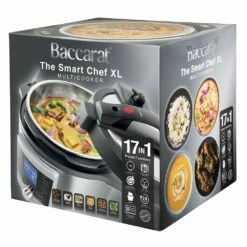 Baccarat The Smart Chef XL Multicooker 8L Silver -Gourmet Sales Shop baccarat multicoooker xl