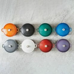 Baccarat Le Connoisseur Round French Oven With Lid Grey 29cm 6.3L -Gourmet Sales Shop house lecon on location photoshoot5