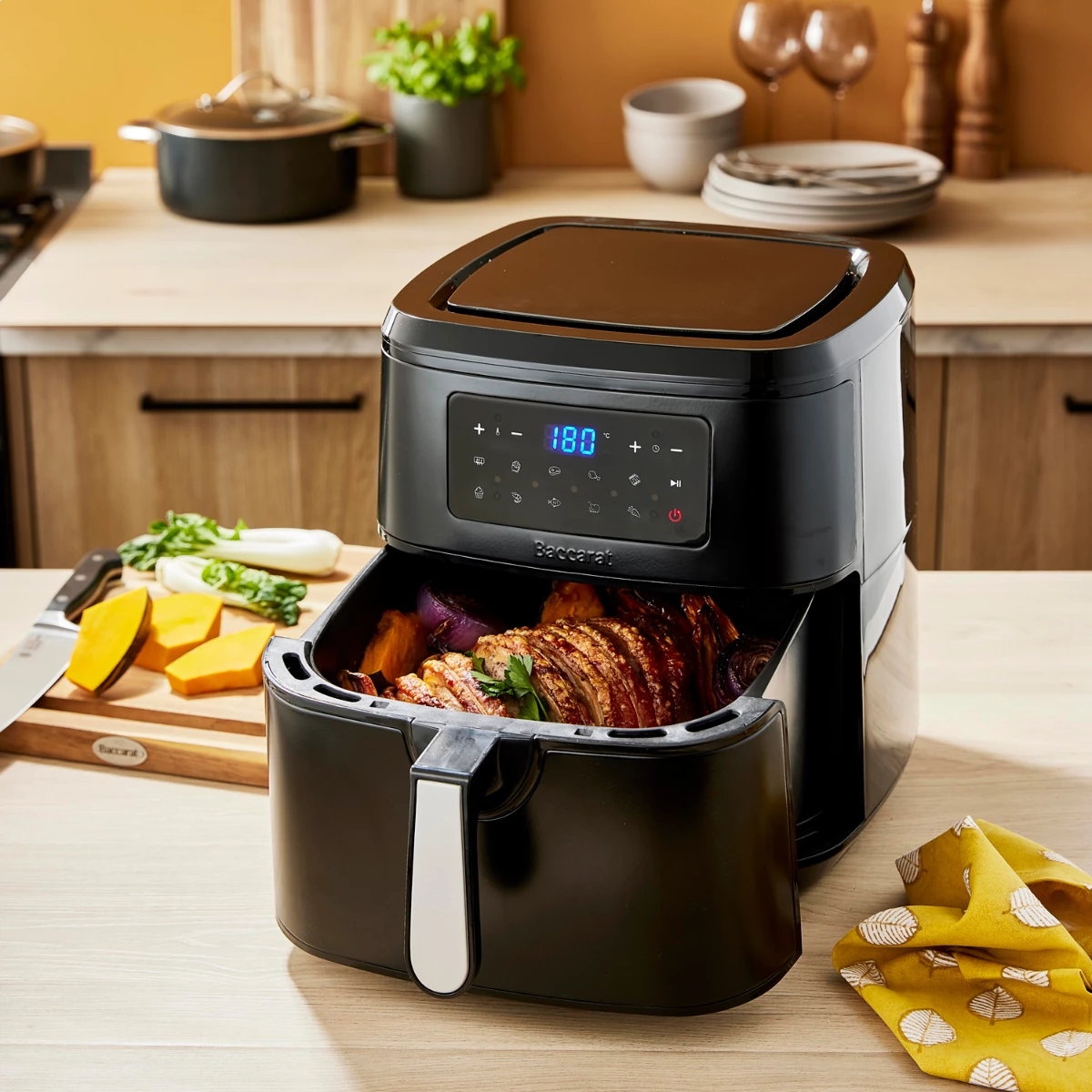 Baccarat The Healthy Fry 9L Air Fryer Black 7 Baccarat The Healthy Fry 9L Air Fryer Black - Image 5