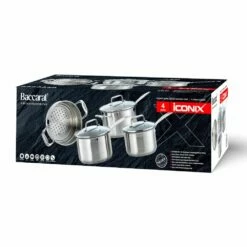 Baccarat IconiX 4 Piece Cookware Set 13 Baccarat IconiX 4 Piece Cookware Set -Gourmet Sales Shop pcp 1021250 5