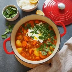 Baccarat Le Connoisseur Round French Oven With Lid Red 25cm 3.9L -Gourmet Sales Shop pcp 1021277 5