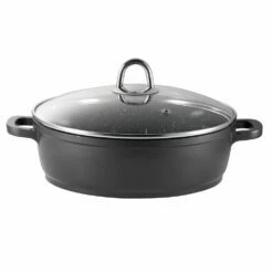 Baccarat Granite 32cm Saute Pan With Lid