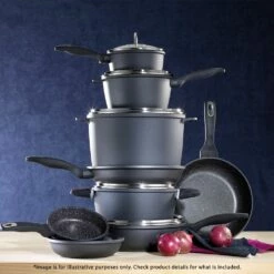 Baccarat Granite 30cm Wok With Lid -Gourmet Sales Shop pcp 1023755 3 2