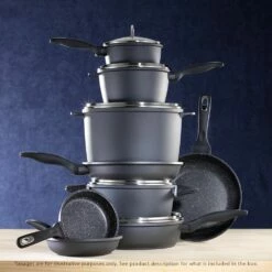 Baccarat Granite 4 Piece Cookware Set -Gourmet Sales Shop pcp 1023758 4