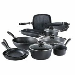 Baccarat STONE 10 Piece Cookware Set With Wok