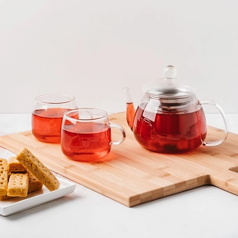 Baccarat Barista Venice Glass Teapot And Cup 3 Piece Set 4 Baccarat Barista Venice Glass Teapot And Cup 3 Piece Set - Image 2