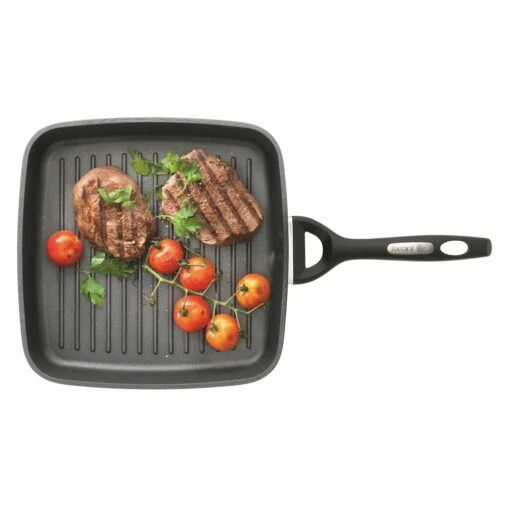 Baccarat ID3 CS Hard Anodised Griddle 26cm With Bakelite Handle -Gourmet Sales Shop pcp 1027955