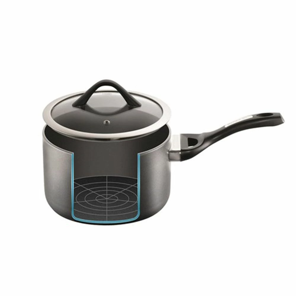 Baccarat ID3 CS Hard Anodised Saucepan 20 X 12cm With Lid & Bakelite Handle 4 Baccarat ID3 CS Hard Anodised Saucepan 20 X 12cm With Lid & Bakelite Handle - Image 2