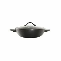 Baccarat ID3 CS Hard Anodised Wok 36cm With Lid & Bakelite Handles -Gourmet Sales Shop pcp 1027961 2 1