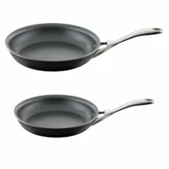 Baccarat ID3 Hard Anodised Frypan Twin Pack 20cm & 26cm