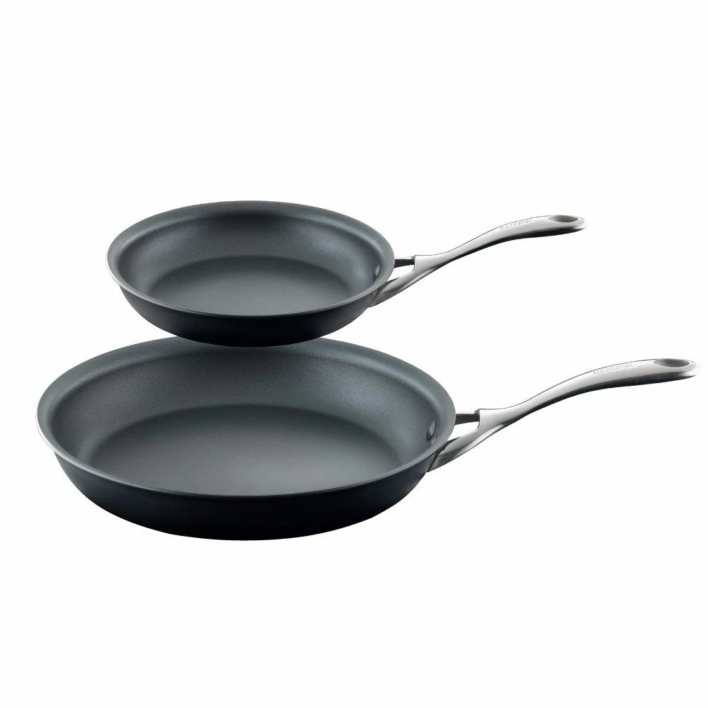 Baccarat ID3 Hard Anodised Frypan Twin Pack 20cm & 30cm 3 Baccarat ID3 Hard Anodised Frypan Twin Pack 20cm & 30cm