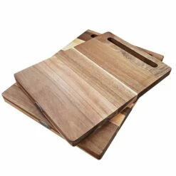 Baccarat Butchers Corner Acacia Rectangle Chopping Board 38cm -Gourmet Sales Shop pcp 1028057 3
