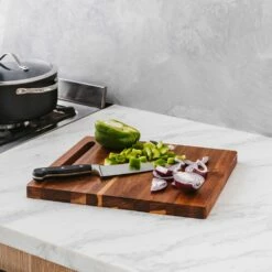 Baccarat Butchers Corner Acacia Rectangle Chopping Board 38cm -Gourmet Sales Shop pcp 1028057 5