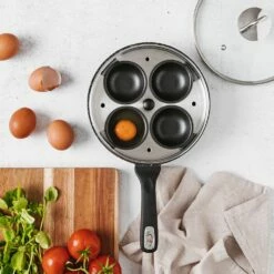 Baccarat Granite Egg Poacher With Lid 4 Cup 20cm -Gourmet Sales Shop pcp 1028960 4