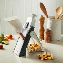 Baccarat Prepare Stand Up Mandoline 35.5cm X 15cm X 13cm White & Grey -Gourmet Sales Shop pcp 1033070 9