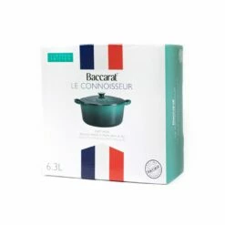 Baccarat Le Connoisseur Cast Iron Round French Oven 29cm/6.3L Teal 19 Baccarat Le Connoisseur Cast Iron Round French Oven 29cm/6.3L Teal -Gourmet Sales Shop pcp 1033691 7