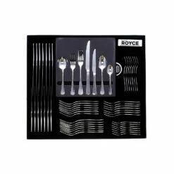 Baccarat Royce 56 Piece Stainless Steel Cutlery Set 10 Baccarat Royce 56 Piece Stainless Steel Cutlery Set -Gourmet Sales Shop pcp 1034047 2