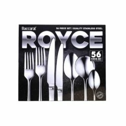 Baccarat Royce 56 Piece Stainless Steel Cutlery Set 11 Baccarat Royce 56 Piece Stainless Steel Cutlery Set -Gourmet Sales Shop pcp 1034047 3