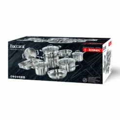 Baccarat IconiX 9 Piece Stainless Steel Cookware Set -Gourmet Sales Shop pcp 1034497 4