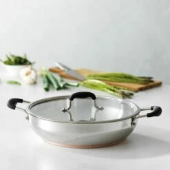 Baccarat Copper Bond Wok With Lid 32cm -Gourmet Sales Shop pcp 1036131 4