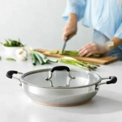 Baccarat Copper Bond Wok With Lid 32cm -Gourmet Sales Shop pcp 1036131 5