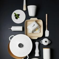 Baccarat Le Connoisseur Stoneware Square Baking Dish 24cm White -Gourmet Sales Shop pcp 1036341 5