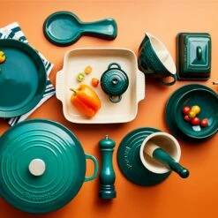 Baccarat Le Connoisseur Stoneware Square Baking Dish 24cm Teal -Gourmet Sales Shop pcp 1036343 5