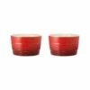 Baccarat Le Connoisseur Set Of 2 Stoneware Ramekin 9cm Red -Gourmet Sales Shop pcp 1036344 1