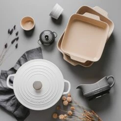 Baccarat Le Connoisseur Set Of 2 Stoneware Ramekin 9cm White -Gourmet Sales Shop pcp 1036346 2