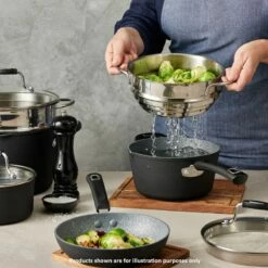 Baccarat Never Eva Stick Saucepan & Steamer Set 20cm -Gourmet Sales Shop pcp 1037369 2