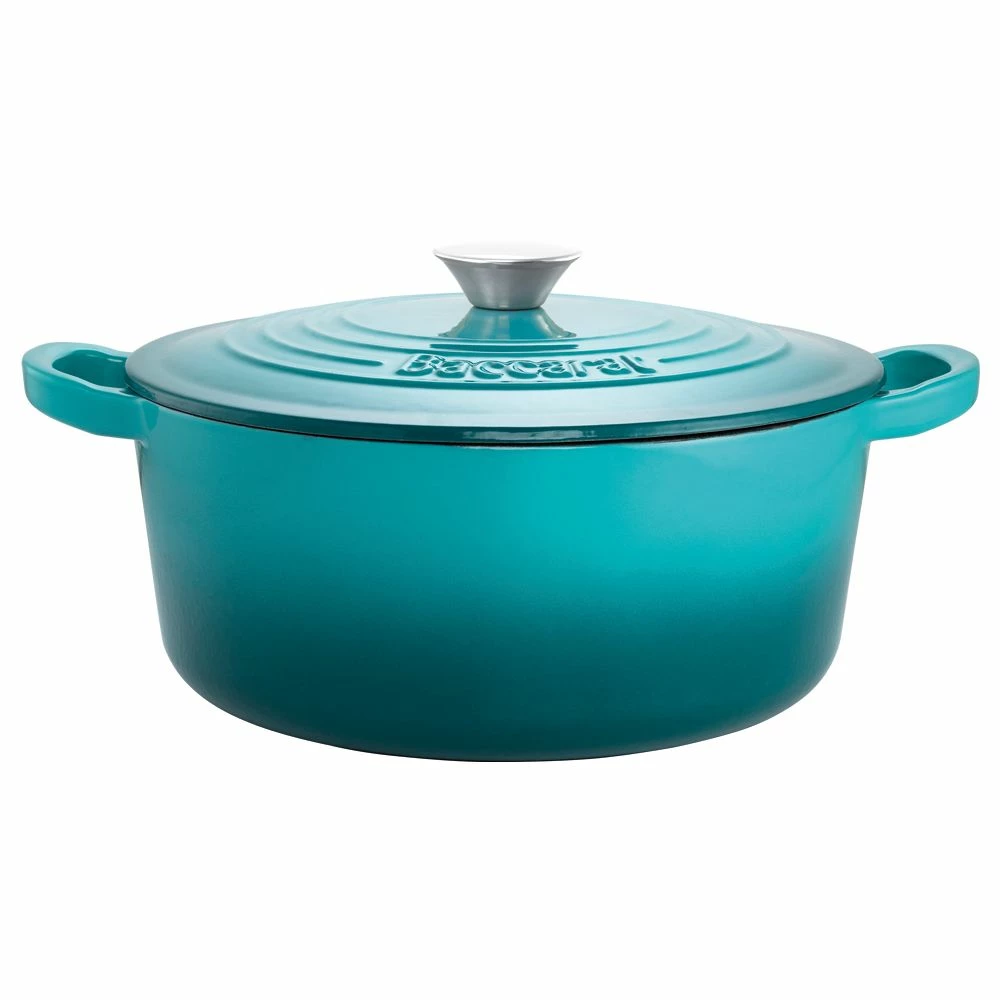 Baccarat Le Connoisseur Round French Oven 6.3L Sea 3 Baccarat Le Connoisseur Round French Oven 6.3L Sea