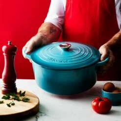 Baccarat Le Connoisseur Round French Oven 6.3L Sea 22 Baccarat Le Connoisseur Round French Oven 6.3L Sea -Gourmet Sales Shop pcp 1039051 10