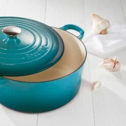 Baccarat Le Connoisseur Round French Oven 6.3L Sea 16 Baccarat Le Connoisseur Round French Oven 6.3L Sea -Gourmet Sales Shop pcp 1039051 4