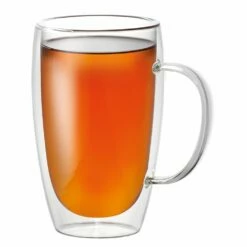 Baccarat Barista Cafe Set Of 4 Double Wall Handle Thermal Glass Tumblers 450ml 9 Baccarat Barista Cafe Set Of 4 Double Wall Handle Thermal Glass Tumblers 450ml -Gourmet Sales Shop pcp 1039225 2