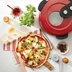 Baccarat The Gourmet Slice XL Pizza Oven Red 13 Baccarat The Gourmet Slice XL Pizza Oven Red -Gourmet Sales Shop pcp 1039318 5